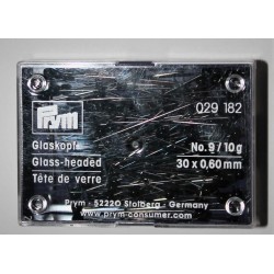 CAJA ALFILERES PRYM BOLA NEGRA