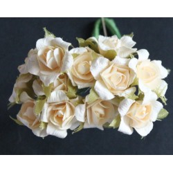 RAMILLETE 12 FLORES MARFIL...
