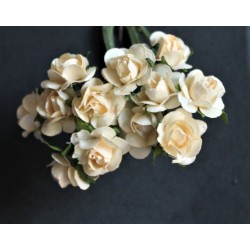 RAMILLETE 12 FLORES MARFIL...