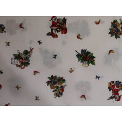 TEJIDO MANTELERIA NAVIDAD...