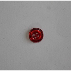 BOTON Nº 18 ( 1.2 CM ) ROJO...