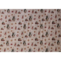 TEJIDO PATCHWORK NAVIDAD Nº...