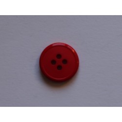 BOTON Nº 28 ( 1.7 CM ) ROJO...